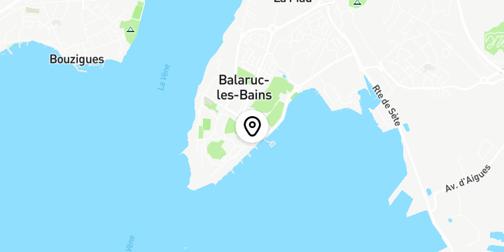 Géolocalisation de Monument aux Morts de Balaruc-les-Bains