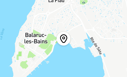 Géolocalisation de Animation Paddle & Kayak à Balaruc-les-Bains