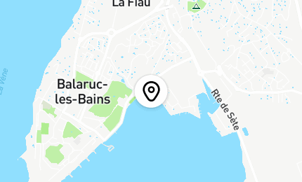 Géolocalisation de Escale à Balaruc les Bains