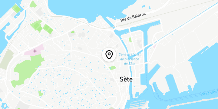 Géolocalisation de Pasta & Burger Sète