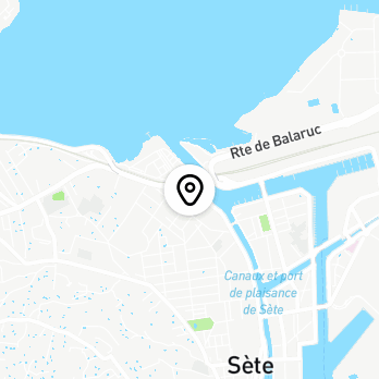 Géolocalisation de Stephane Plaza Sète