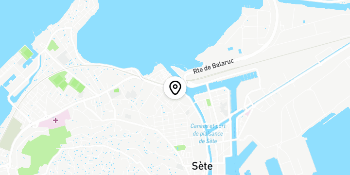 Géolocalisation de Stephane Plaza Sète