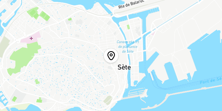 Géolocalisation de Parc Simone Veil à Sète