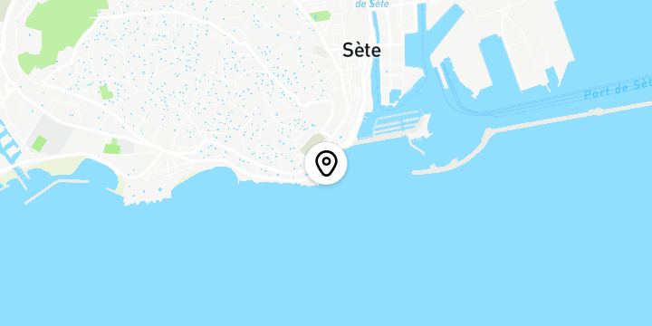 Géolocalisation de Benjamin Biolay à Sète