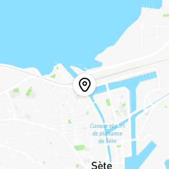 Géolocalisation de Pont Sadi-Carnot - Horaires des Ponts à Sète