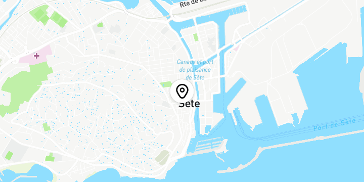 Géolocalisation de Nouvelle Librairie Sétoise