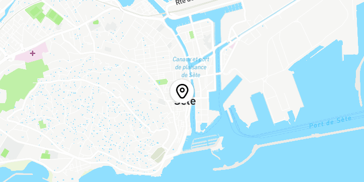 Géolocalisation de Le Venise Café Sète