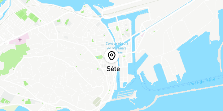 Géolocalisation de Le Chœur du Sud à Sète