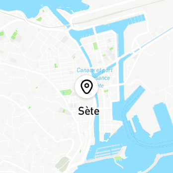 Géolocalisation de Marché des Créateurs à Sète - Juillet 2022