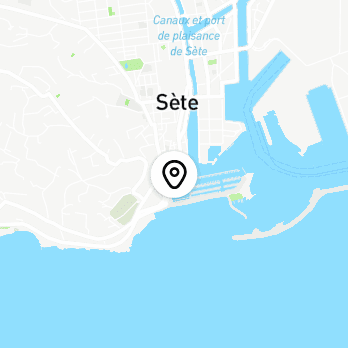 Géolocalisation de Marchés nocturnes - Juillet Août 2020 Sète