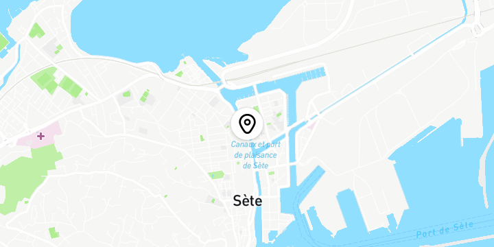 Géolocalisation de Pédalo inter-bars à Sète