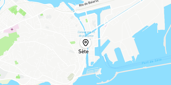 Géolocalisation de Le Bazar Cettois