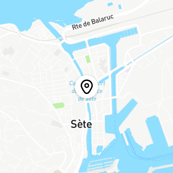 Géolocalisation de Le Défi des Quartiers, à la rame sur les canaux de Sète