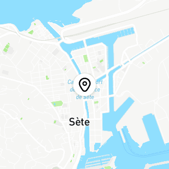 Géolocalisation de Traversée de Sète à la Nage avec Palmes 2025