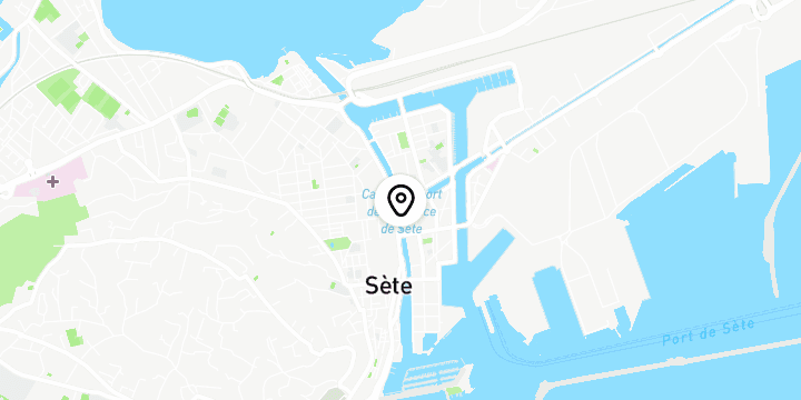 Géolocalisation de Traversée de Sète à la Nage avec Palmes 2025