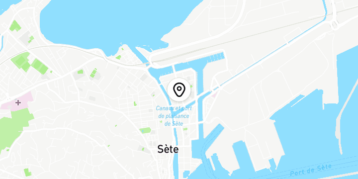 Géolocalisation de Sète 1900 Grande Brocante 2020