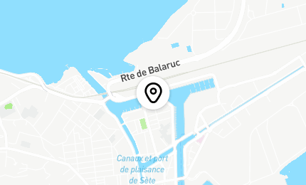 Géolocalisation de Le Défi des Quartiers, à la rame sur les canaux de Sète