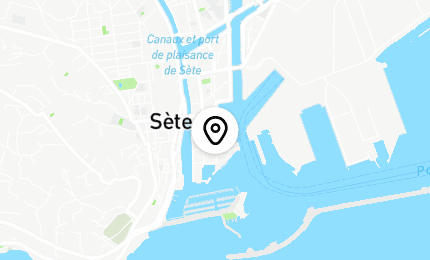 Géolocalisation de Programme Escale à Sète du 12 au 18 Avril 2022