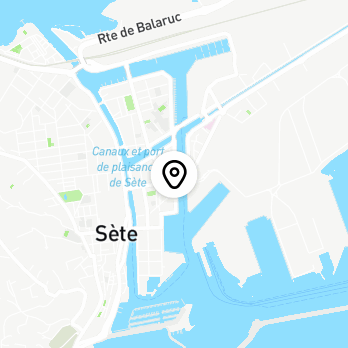 Géolocalisation de Quai de la République à Sète