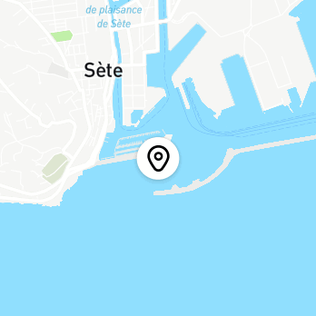 Géolocalisation de Balades en Kayak à Sète