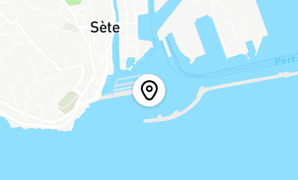 Géolocalisation de Visite nautique du port de Sète en navette électrique