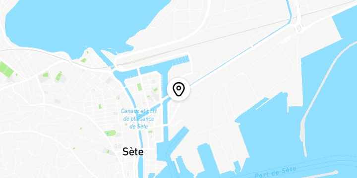 Géolocalisation de Salon de la maison de Sète