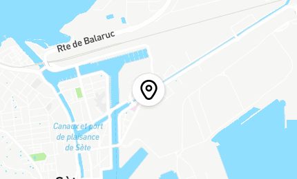 Géolocalisation de 3e International Pétanque Sète Mars 2020