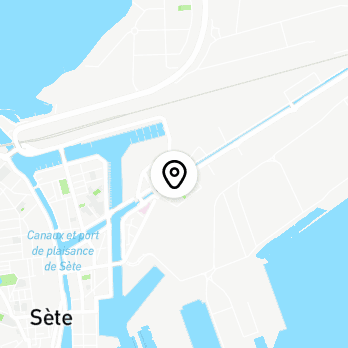 Géolocalisation de Puces et Brocantes à Sète – Quai des Moulins