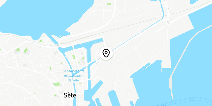 Géolocalisation de Puces et Brocantes à Sète – Quai des Moulins