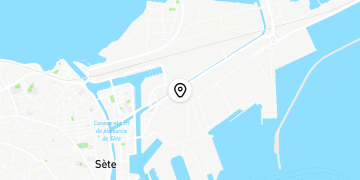 Géolocalisation de Ouverture Bbox Club Sète