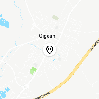 Géolocalisation de Carrefour Contact Gigean