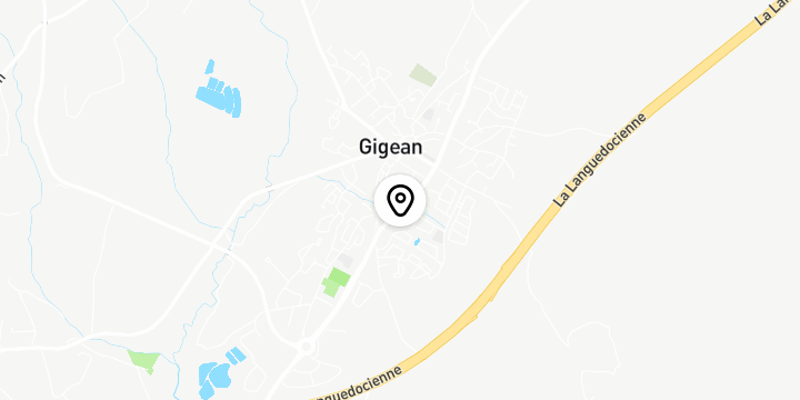 Géolocalisation de Carrefour Contact Gigean