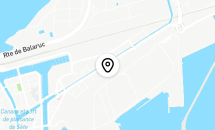 Géolocalisation de Méridionale de la Literie Sète
