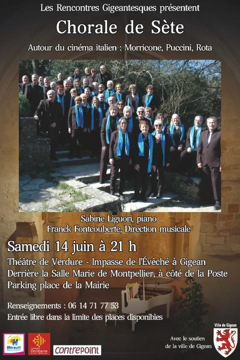 Concert Contrepoint - Chorale de Sète