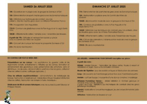 Programme Augustales Loupian 2025