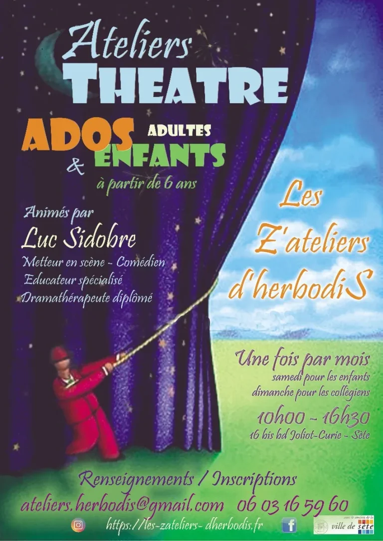 Cours de théâtre - Stage théâtre - Enfants Ados