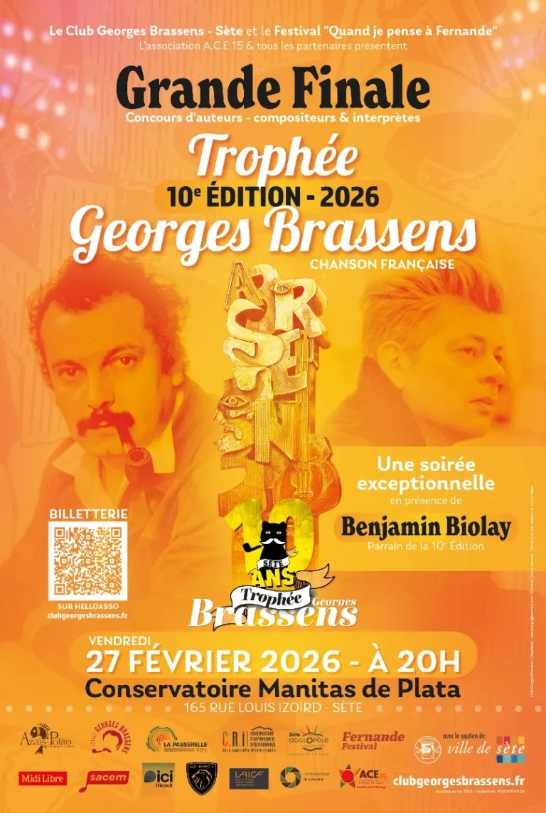 SOIREE DE GALA - FINALE DU TROPHEE BRASSENS 2026