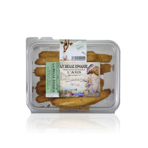 Anis des Garrigues boîte transparente refermable 200g biscuiterie Frontignan Hérault