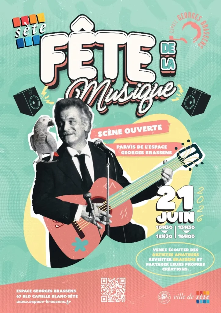 Appel à candidatures – Scène ouverte | Fête de la Musique à l’Espace Georges Brassens