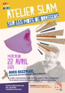 Atelier Famille: Slam sur les mots de Brassens
