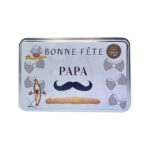 Boîte à sucre Zézette Bonne Fête Papa 250g cadeau fête pères La Belle Époque Sète