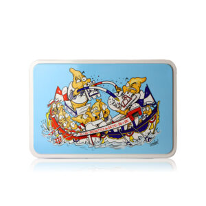 Boîte à sucre Zézette Joutes de Sète illustration Dadou 250g La Belle Époque