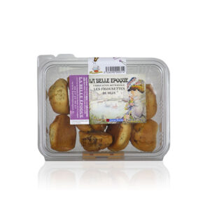Figounettes de Mèze sablé figue sèche boîte transparente 200g biscuiterie artisanale