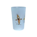Gobelet Zézette de Sète transparent souvenir biscuiterie La Belle Époque Hérault