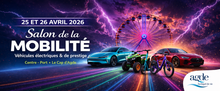 Salon E-CAP 2026 – Salon de la Mobilité Électrique au Cap d'Agde