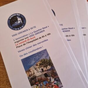 Vide Grenier 2026 du Quartier Haut de Sète