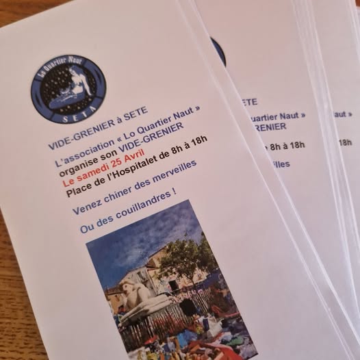 Vide Grenier 2026 du Quartier Haut de Sète