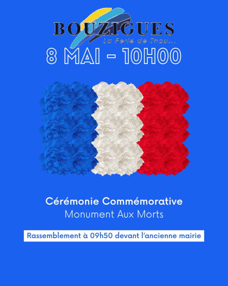Cérémonie Commémorative du 8 mai 1945 – Bouzigues