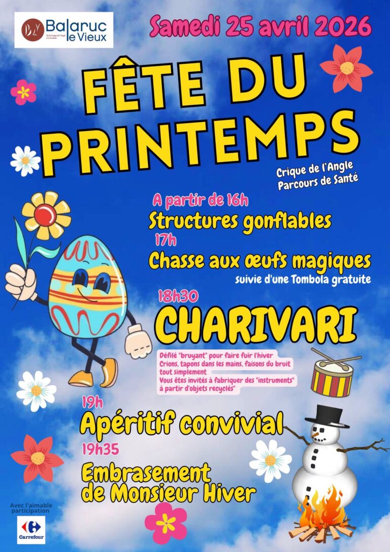 Fête du Printemps 2026 à Balaruc-le-Vieux