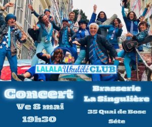 Concert LALALA Ukulélé Club à la Brasserie La Singulière